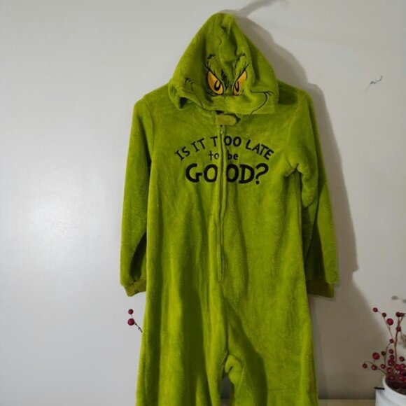 NWT Kids/Unisex Grinch pjs - size 10 - Picture 2 of 7